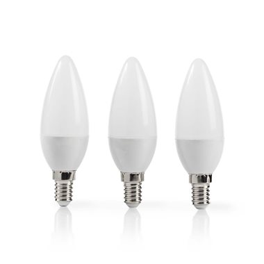 LED-Filament-Lampe E14 Kerze mit gebogener Spitze 2.5 W 250 lm 2700 K Warmweiss 